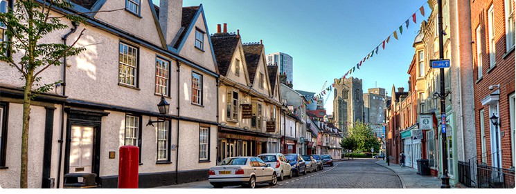 shopping in Ipswich