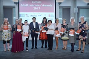 Suffolk Adult Learners’ Awards 2018 Open for nominations